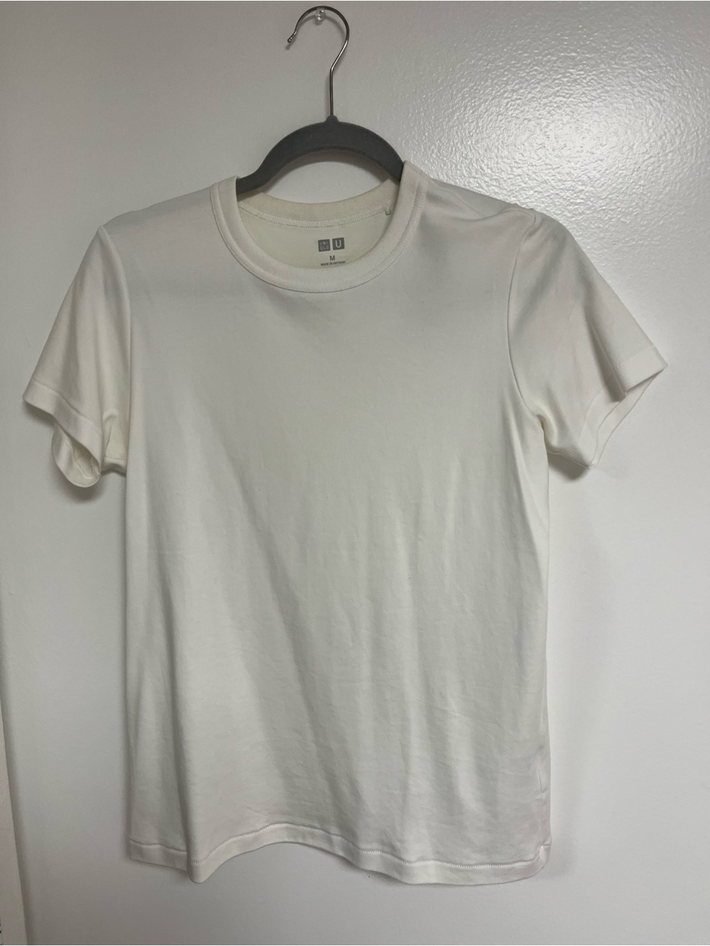 Uniqlo Women's Short Sleeve Crew Neck Tee - White